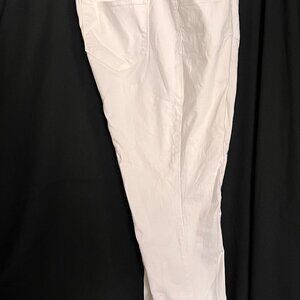 White NYDJ Ankle Pants